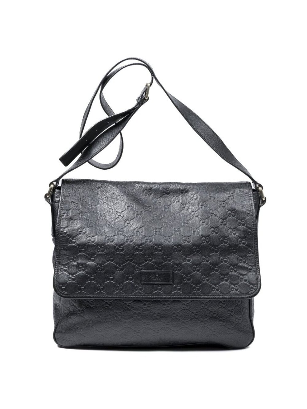 Gucci Messenger Bag Black Guccissima